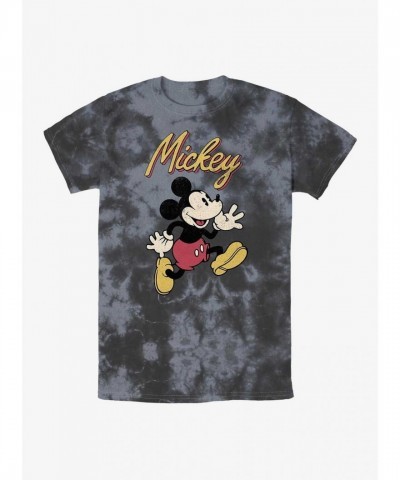 Disney Vintage Mickey Mouse Tie-Dye T-Shirt - Men's Multi