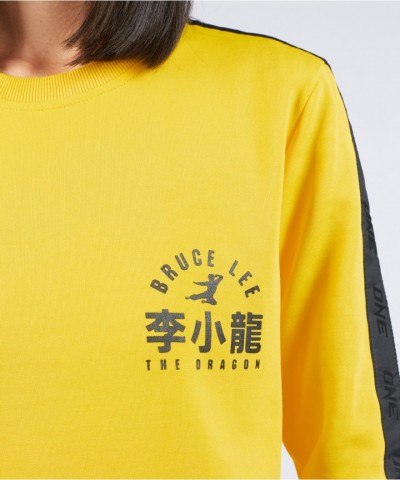 Bruce Lee Tribute Yellow & Black Pullover