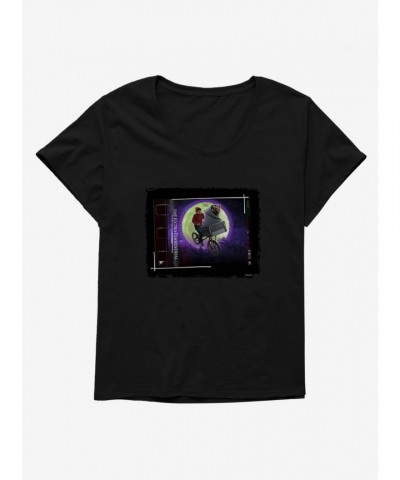 E.T. Flying Bike Plus Size Tee for Girls