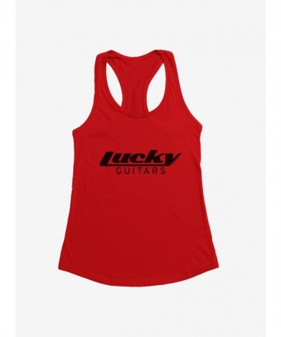 Square Enix Lucky Guitars Girls Tank Top - Red