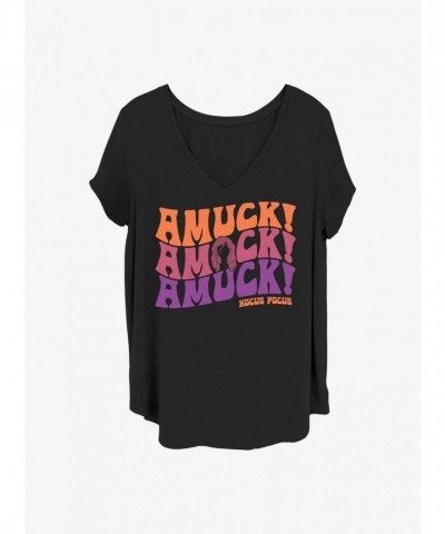 Disney Hocus Pocus Inspired Amuck Plus Size Tee - Black
