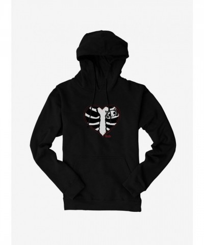 Emily Strange Red Heart Hoodie for Men