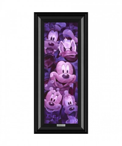 Mickey Mouse and Friends Take Five Framed Art - Limited Edition by Tom Matousek