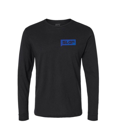 Men's Power Slap League Long Sleeve T-Shirt - Black