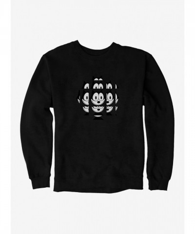 Felix Cat Men's Kaleidoscopic Heavyweight Sweatshirt