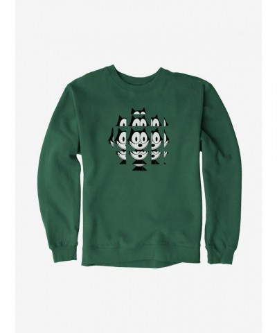 Felix Cat Men's Kaleidoscopic Heavyweight Sweatshirt