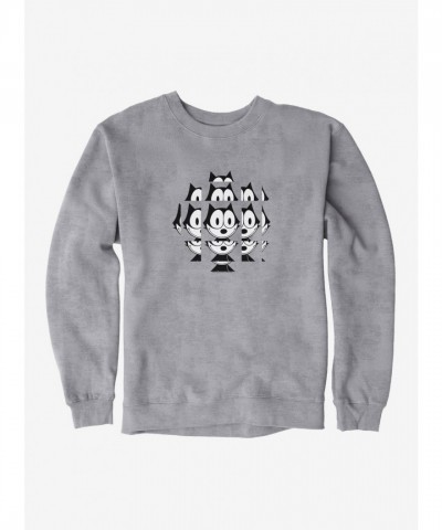 Felix Cat Men's Kaleidoscopic Heavyweight Sweatshirt