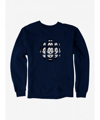 Felix Cat Men's Kaleidoscopic Heavyweight Sweatshirt