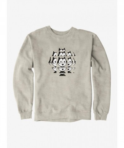 Felix Cat Men's Kaleidoscopic Heavyweight Sweatshirt