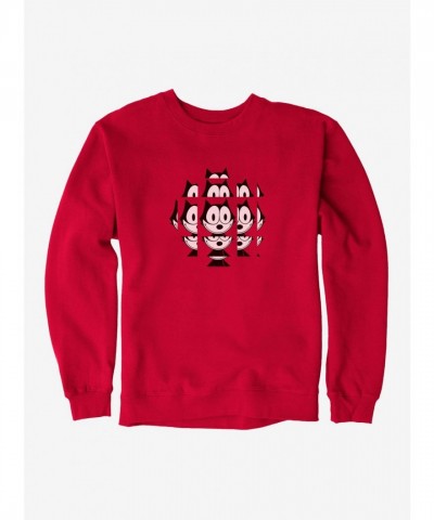 Felix Cat Men's Kaleidoscopic Heavyweight Sweatshirt