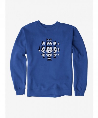 Felix Cat Men's Kaleidoscopic Heavyweight Sweatshirt