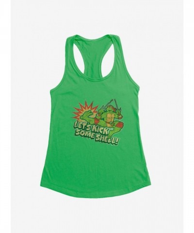 Teenage Mutant Ninja Turtles Girls Fashionable Green Tank Top