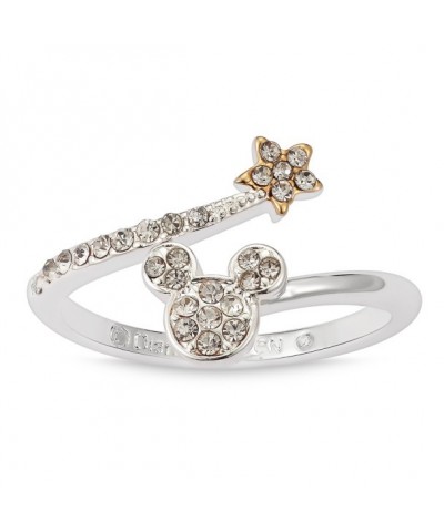 Mickey Mouse Sparkling Wrap Around Ring for Women