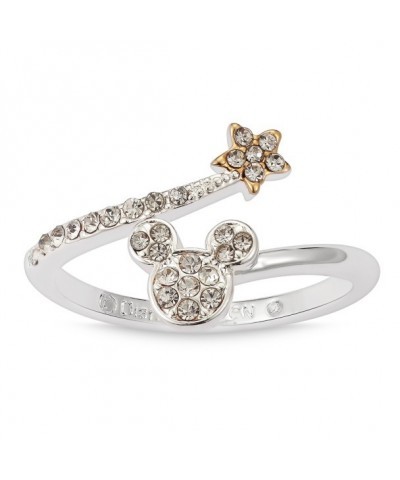 Mickey Mouse Sparkling Wrap Around Ring for Women
