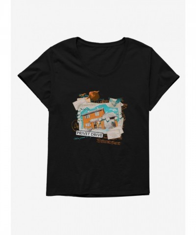 Harry Potter Pivet Drive Lightweight Plus Size Tee for Girls