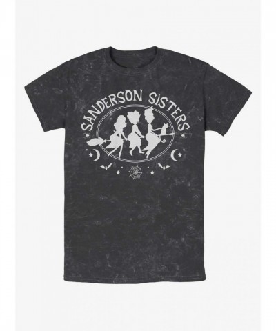 Disney Hocus Pocus Mineral Wash T-Shirt - Cozy Bed & Breakfast Design for Men