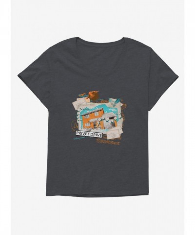 Harry Potter Pivet Drive Lightweight Plus Size Tee for Girls