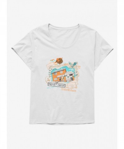 Harry Potter Pivet Drive Lightweight Plus Size Tee for Girls