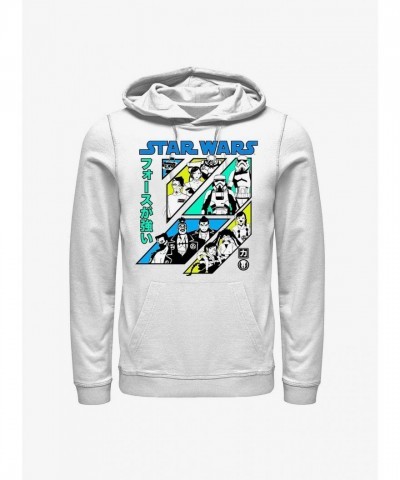 Star Wars Visions Inspired Hoodie - White for Men