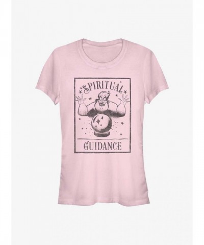 Disney Ursula Crystal Ball T-Shirt for Girls - Pink