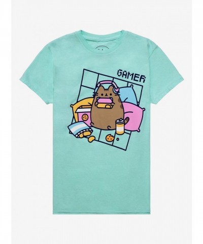 Pusheen Video Game Comfort Tee for Girls