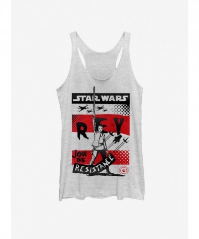 Star Wars Inspired Girls Tank Top in White