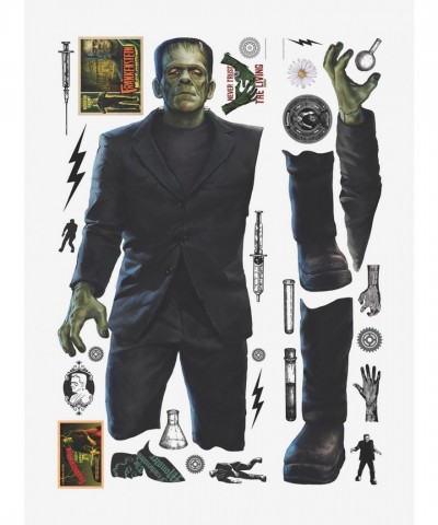 Universal Monsters Frankenstein Giant Peel & Stick Wall Decal Set