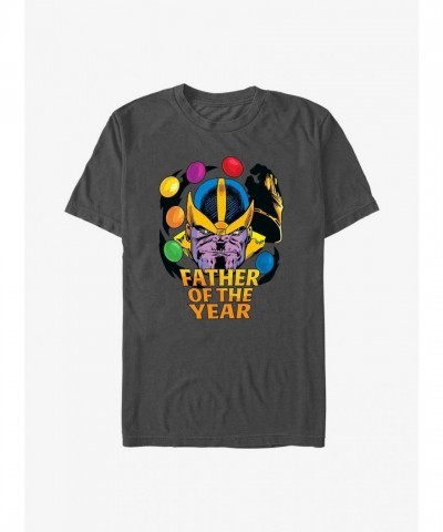 Marvel's Thanos Grey T-Shirt for Men - Father's Day Gift