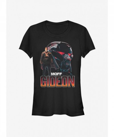 Mandalorian Moff Gideon Lightweight Tee for Girls - Black