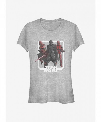 Star Wars Vindication Grey T-Shirt for Girls - Episode IX Inspired