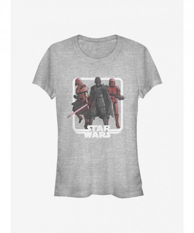 Star Wars Vindication Grey T-Shirt for Girls - Episode IX Inspired