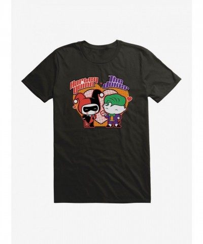 Batman Chibi Harley Quinn & Joker Pop Culture T-Shirt for Men and Unisex