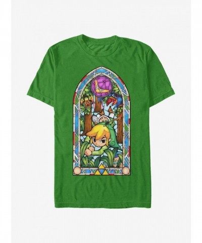 Nintendo Legend of Zelda Stealth Forest T-Shirt - Kelly Green