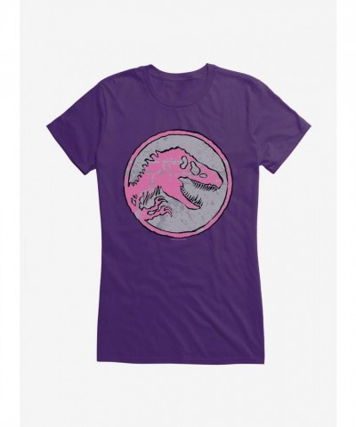 Jurassic World Girls Lightweight Cotton T-Shirt