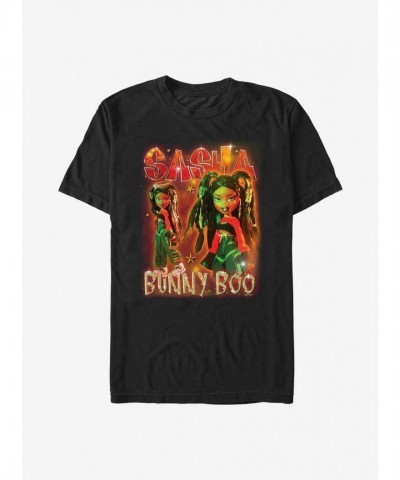 Bratz Sasha Bunny Boo Unisex T-Shirt - Black