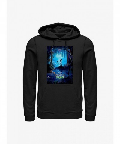 Disney Classic Frog Hoodie - Men's Black Unisex