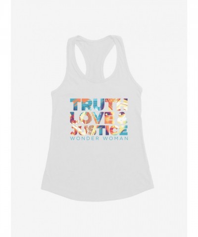 DC Comics Wonder Woman 1984 Truth Love Justice Lightweight Tank for Girls