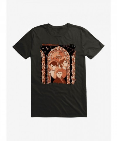 Supernatural Hunt Stained Glass Tee - Lightweight Men's Cotton