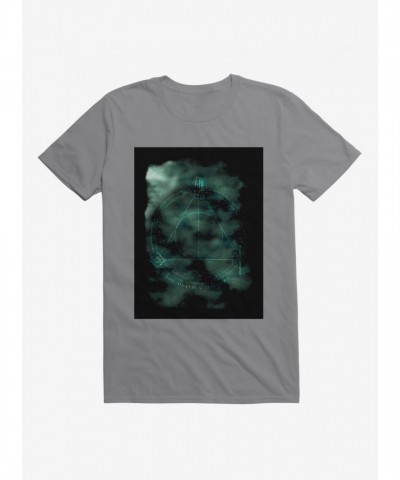 Harry Potter Deathly Hallows Clouds Graphic Tee for Men