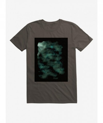 Harry Potter Deathly Hallows Clouds Graphic Tee for Men