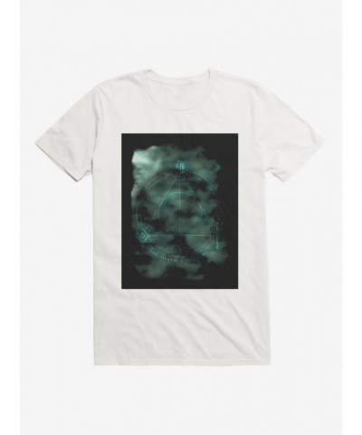 Harry Potter Deathly Hallows Clouds Graphic Tee for Men