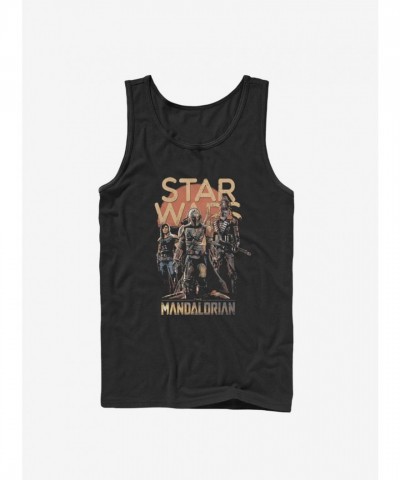The Mandalorian More Credits Comfortable Tank Top - Men's Black