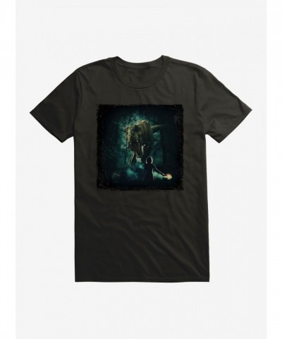 Jurassic World Men's Lightweight T-Rex Flare T-Shirt