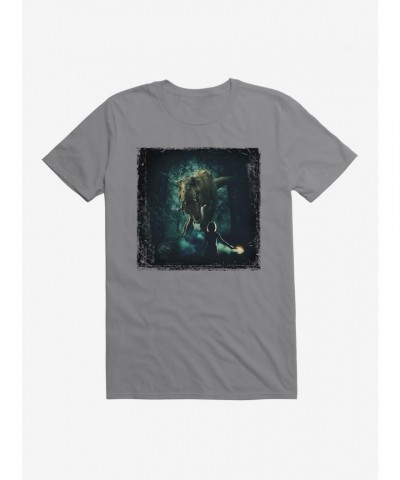 Jurassic World Men's Lightweight T-Rex Flare T-Shirt