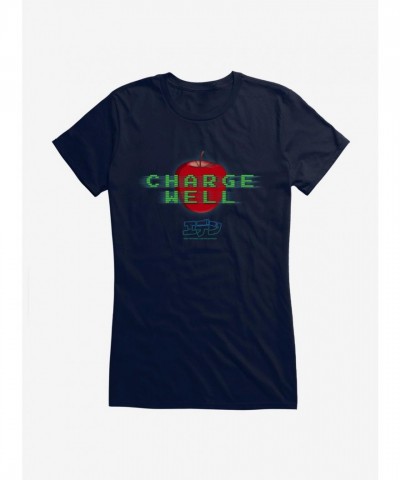 Eden Charge Well Lightweight Apple Logo Tee for Girls