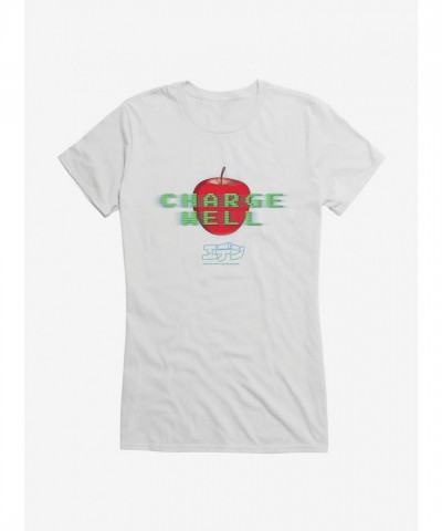 Eden Charge Well Lightweight Apple Logo Tee for Girls