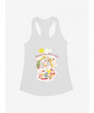 Strawberry Shortcake Fun Dream Girls Tank Top - White