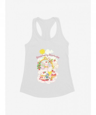 Strawberry Shortcake Fun Dream Girls Tank Top - White