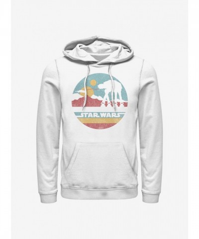 Star Wars AT-AT Hoth White Mountain Hoodie - Unisex
