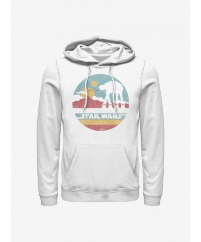 Star Wars AT-AT Hoth White Mountain Hoodie - Unisex